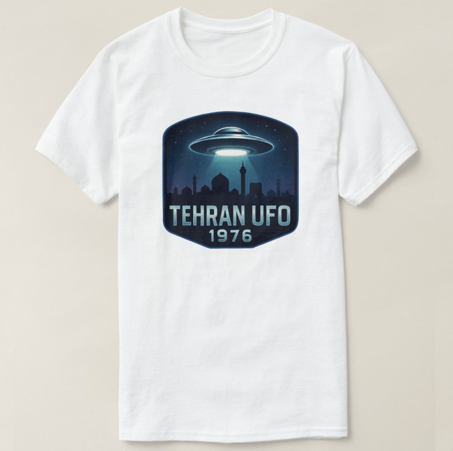 Tehran UFO 1976 Alien - Mens/Womens T-Shirt