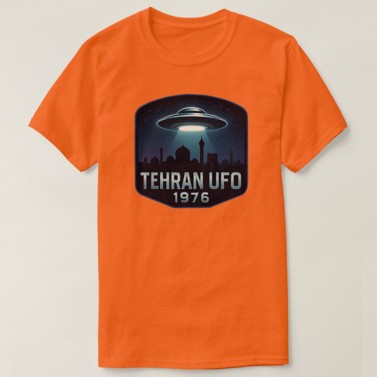 Tehran UFO 1976 Alien - Mens/Womens T-Shirt