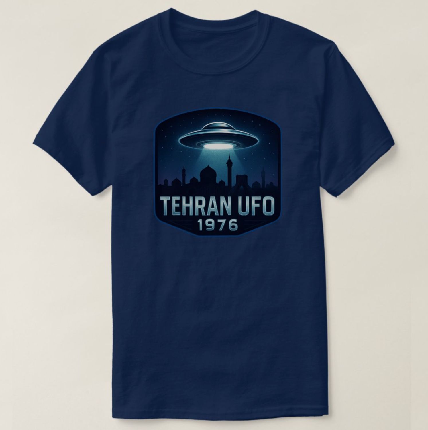 Tehran UFO 1976 Alien - Mens/Womens T-Shirt
