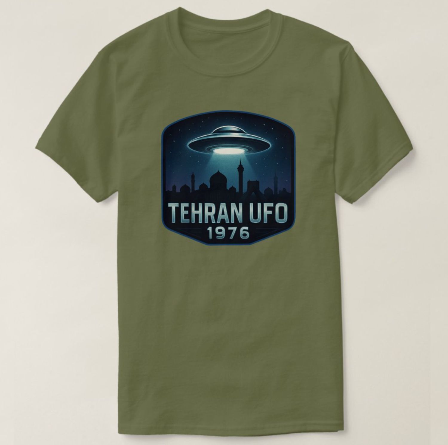 Tehran UFO 1976 Alien - Mens/Womens T-Shirt