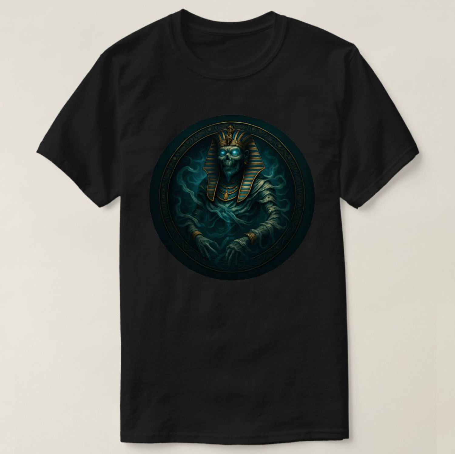 Haunted Egyptian Pharaoh - Mens/Womens T-Shirt