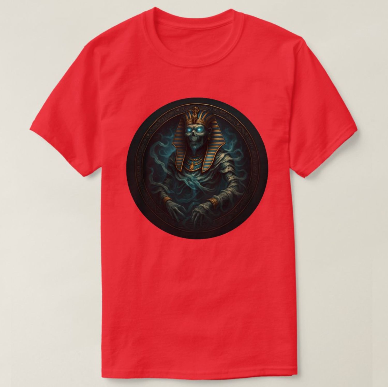 Haunted Egyptian Pharaoh - Mens/Womens T-Shirt