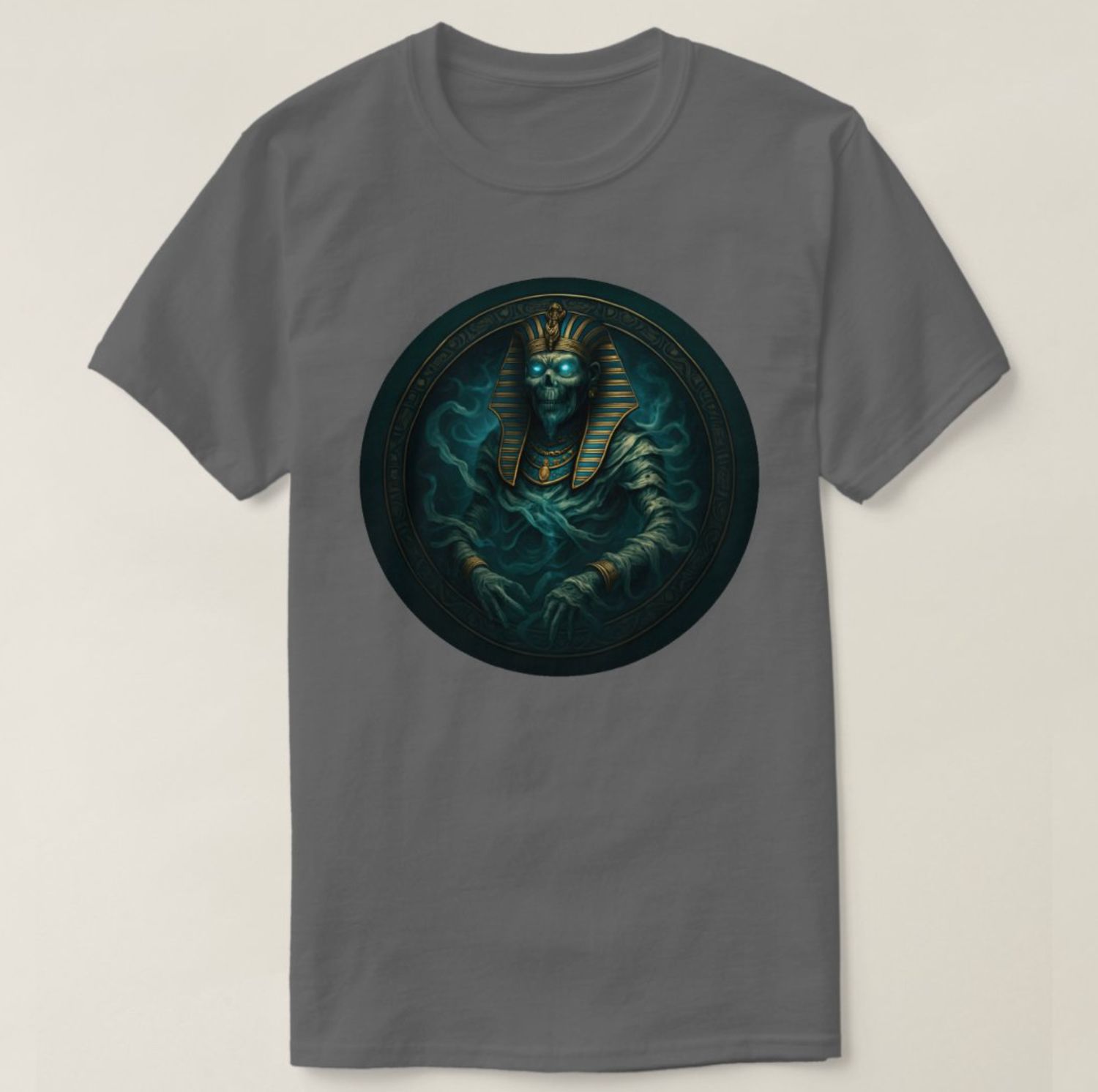 Haunted Egyptian Pharaoh - Mens/Womens T-Shirt