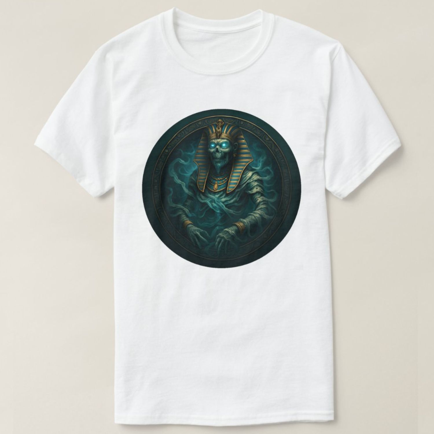 Haunted Egyptian Pharaoh - Mens/Womens T-Shirt