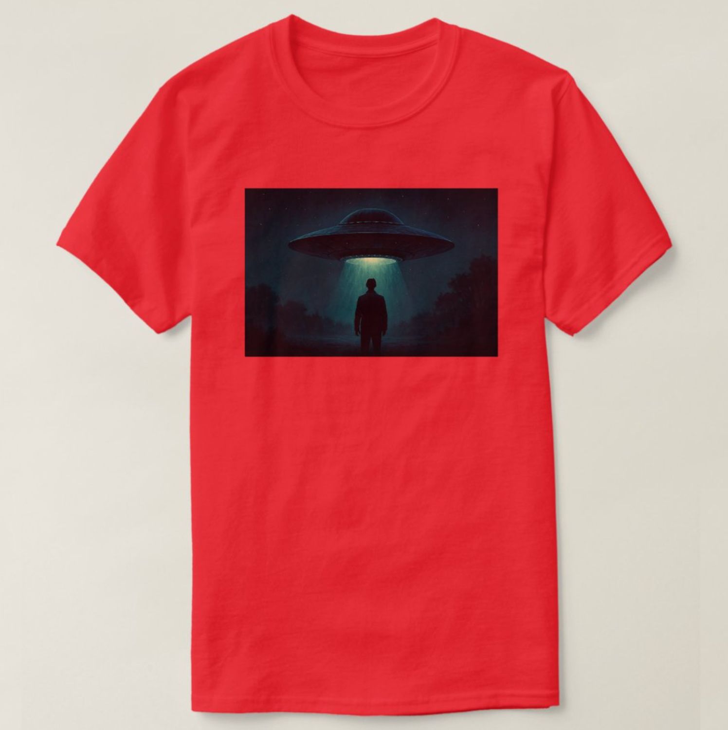 UFO Alien Abduction - Mens/Womens T-Shirt