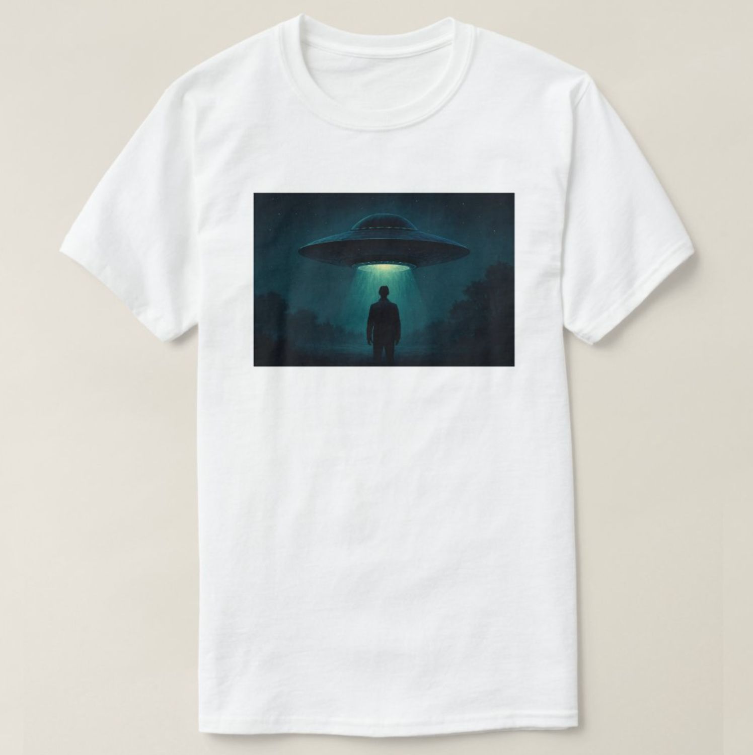 UFO Alien Abduction - Mens/Womens T-Shirt