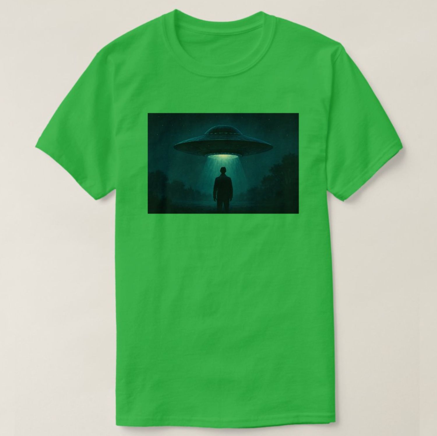 UFO Alien Abduction - Mens/Womens T-Shirt