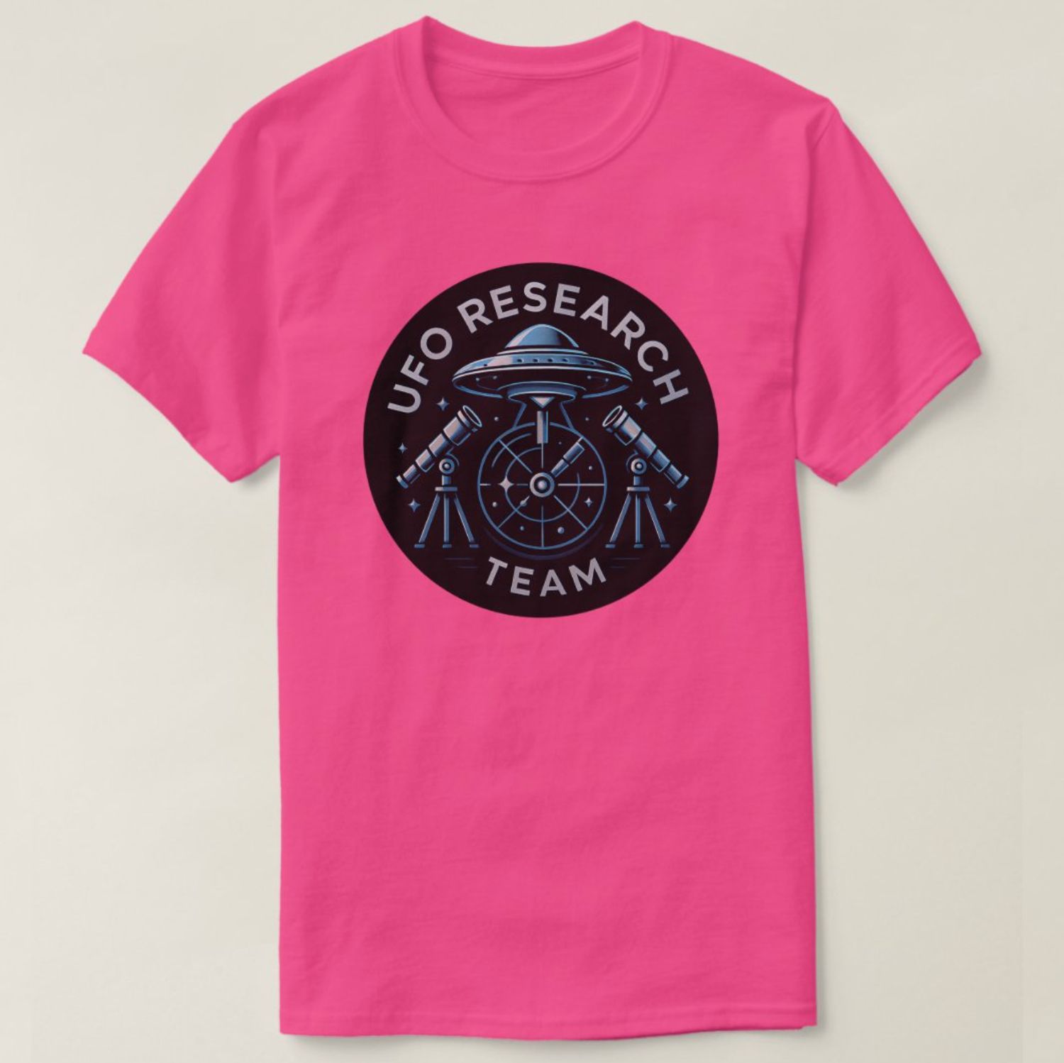 UFO Research Team Alien - Mens/Womens T-Shirt