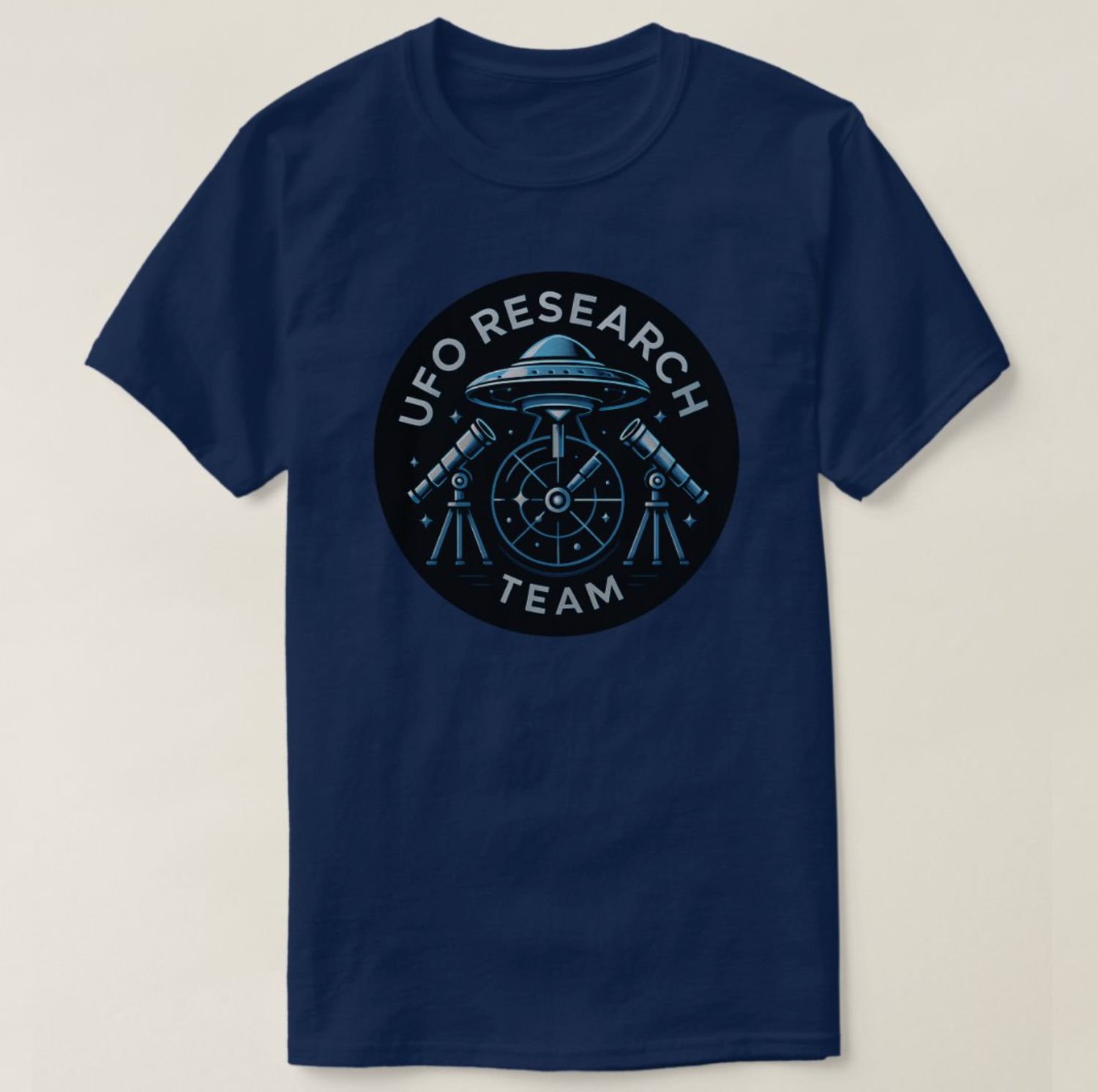 UFO Research Team Alien - Mens/Womens T-Shirt
