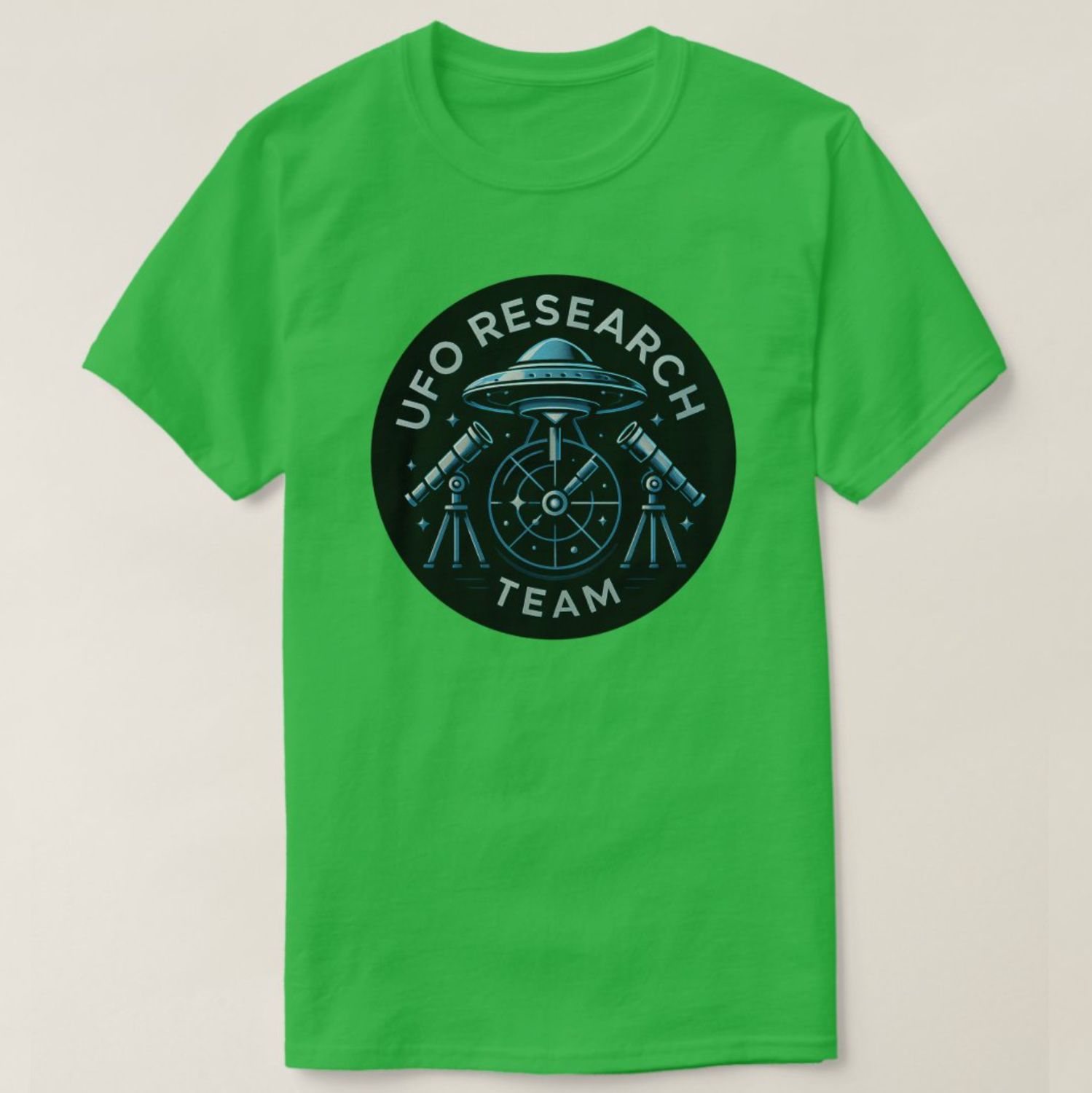 UFO Research Team Alien - Mens/Womens T-Shirt