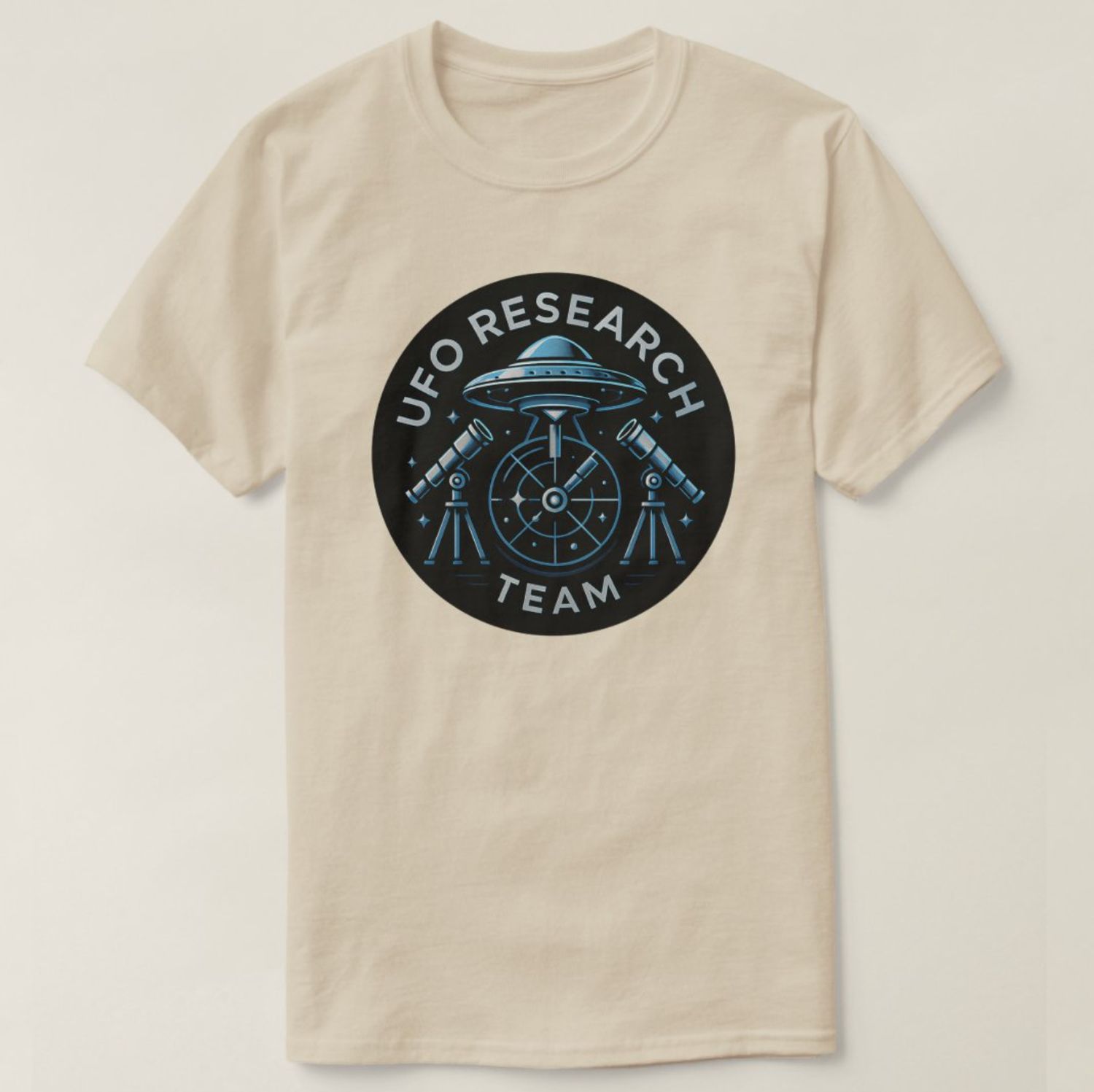 UFO Research Team Alien - Mens/Womens T-Shirt