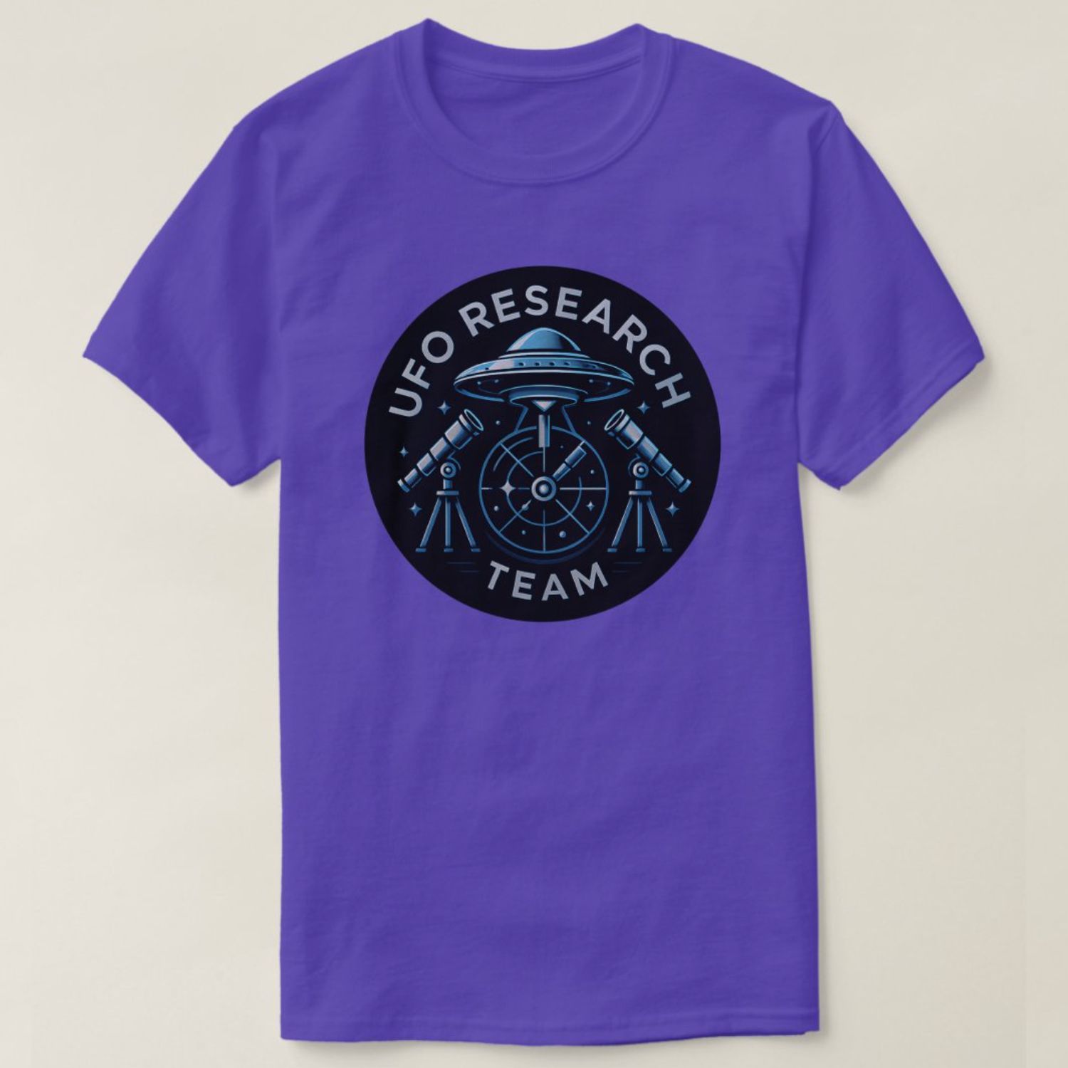 UFO Research Team Alien - Mens/Womens T-Shirt