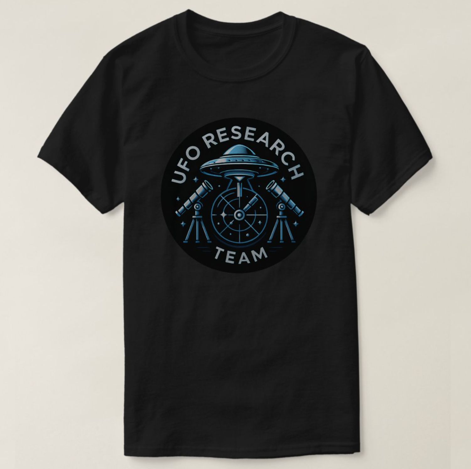 UFO Research Team Alien - Mens/Womens T-Shirt