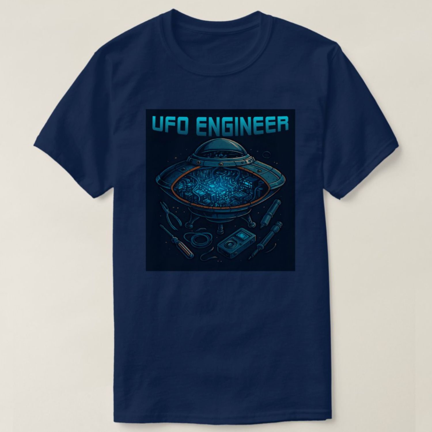 UFO Engineer - Mens/Womens T-Shirt