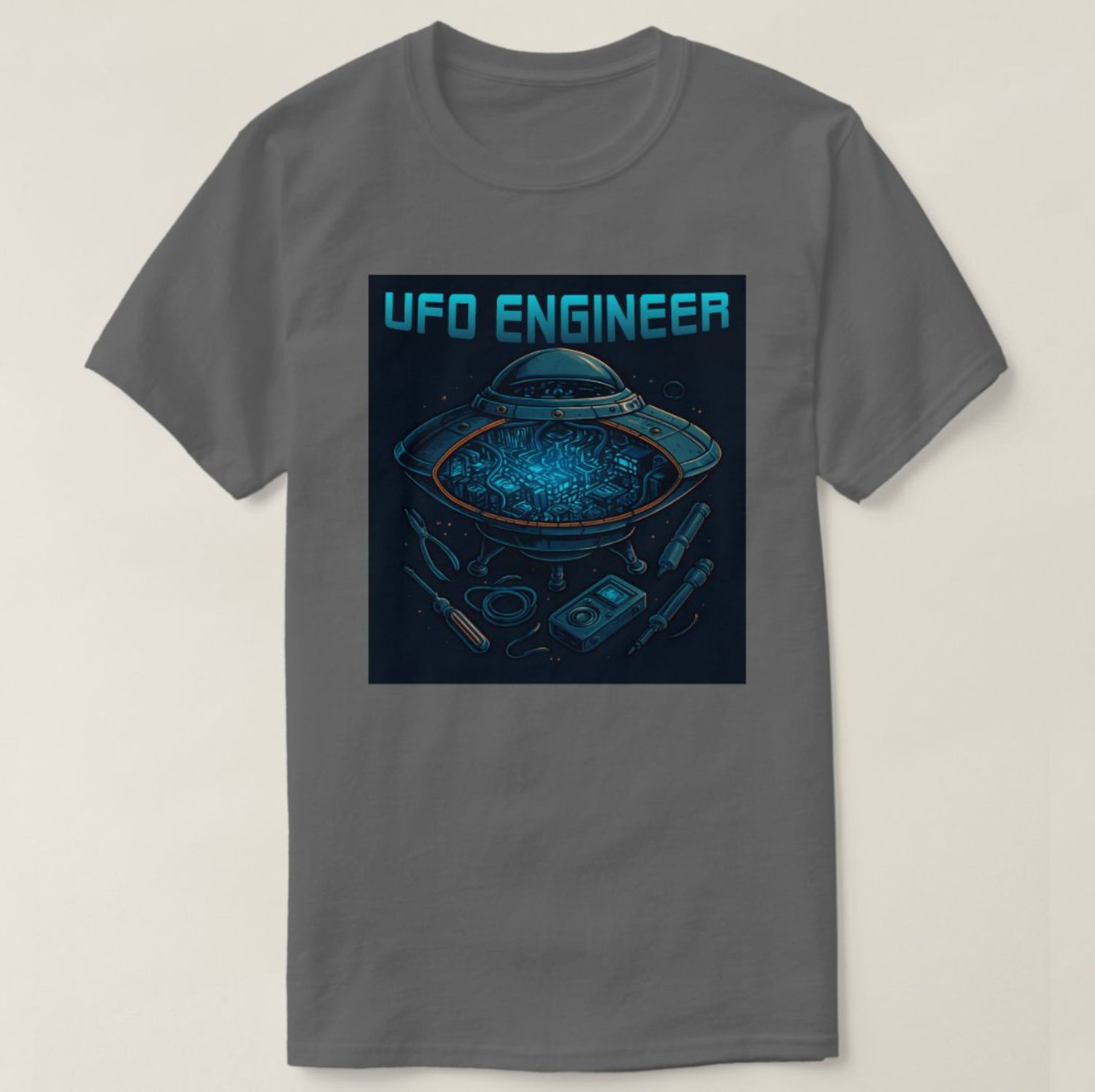 UFO Engineer - Mens/Womens T-Shirt