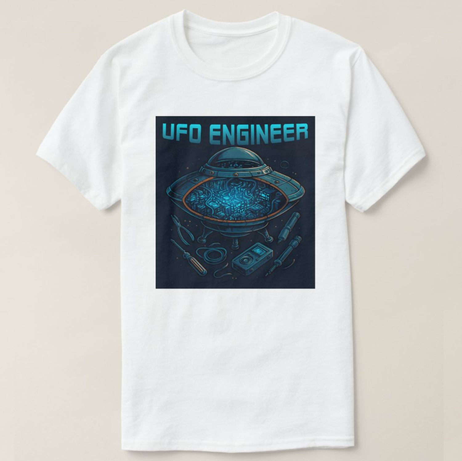 UFO Engineer - Mens/Womens T-Shirt