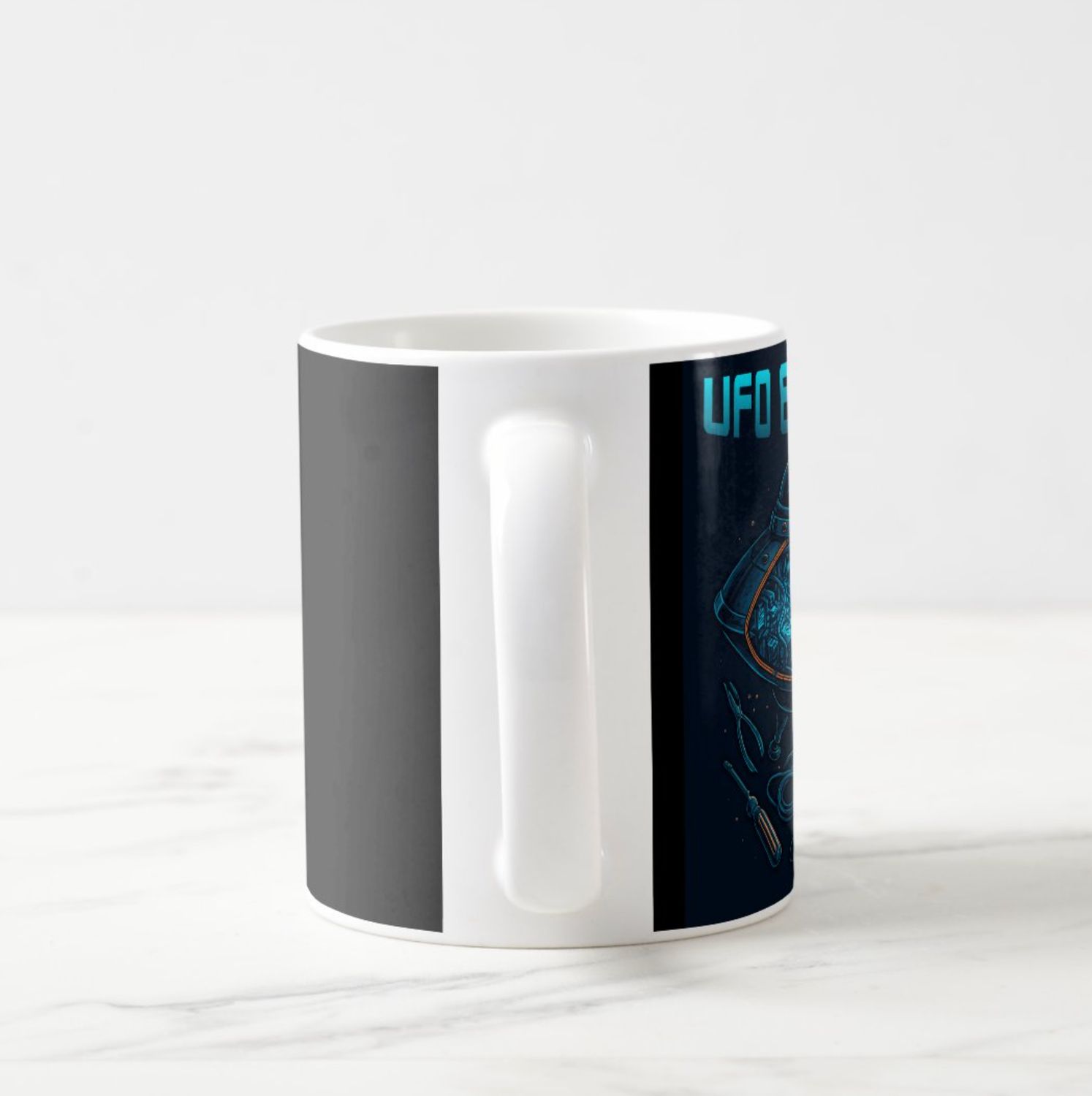 UFO Engineer Alien - 11oz Coffee Mug