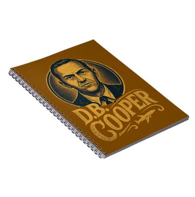 D. B. Cooper Heist - Classic Lined Notebook 6.5&quot; x 8.75&quot;