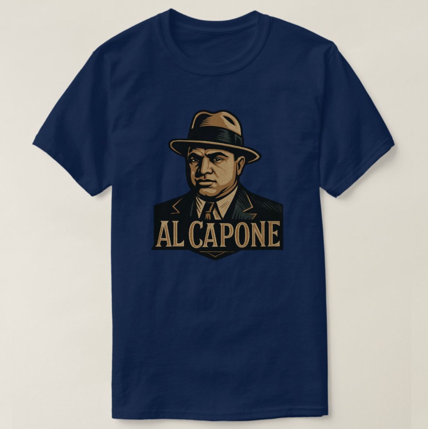 Al Capone Gangster - Mens/Womens T-Shirt