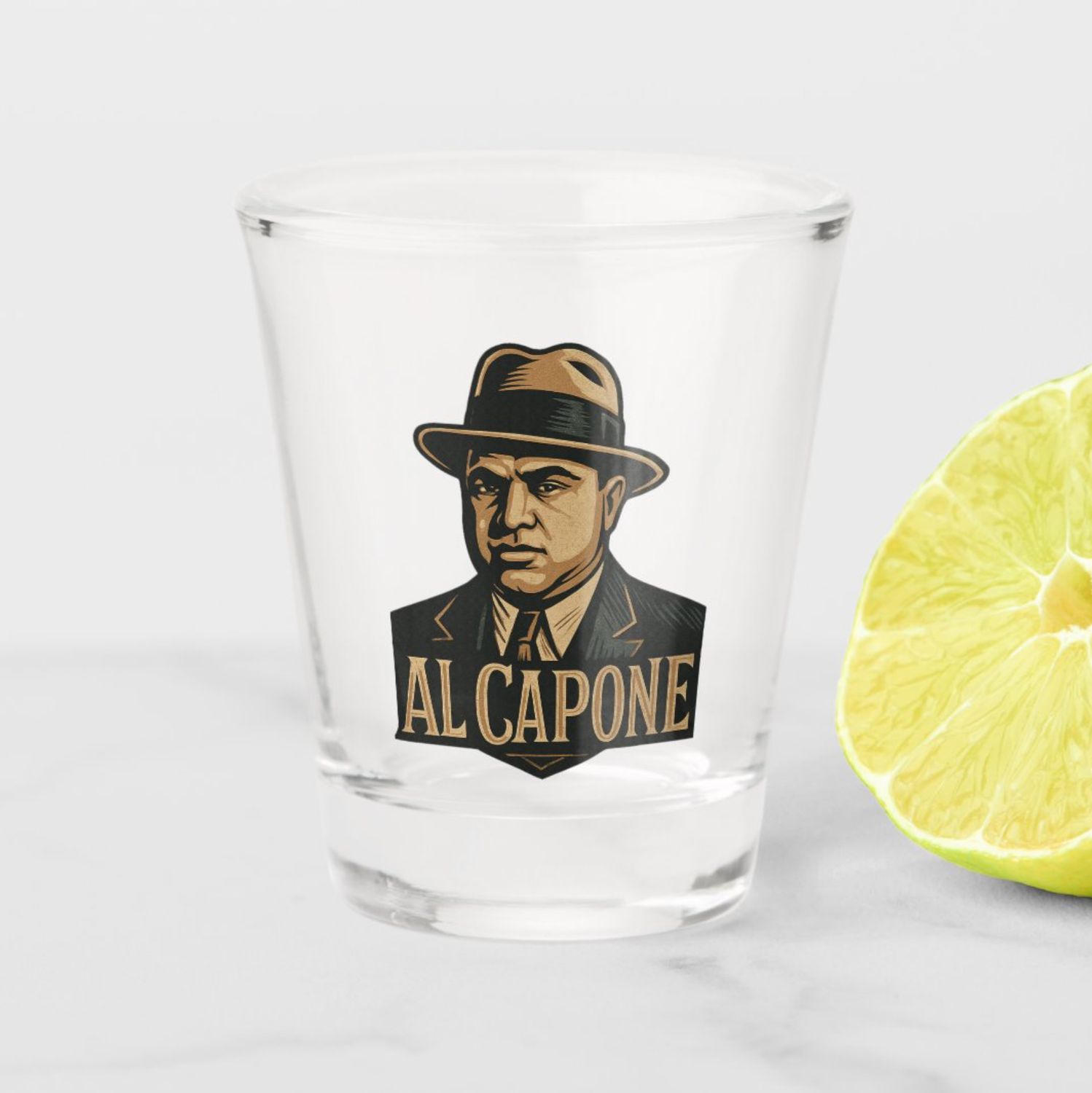 Al Capone Gangster - 1.5 oz Shot Glass [Single]