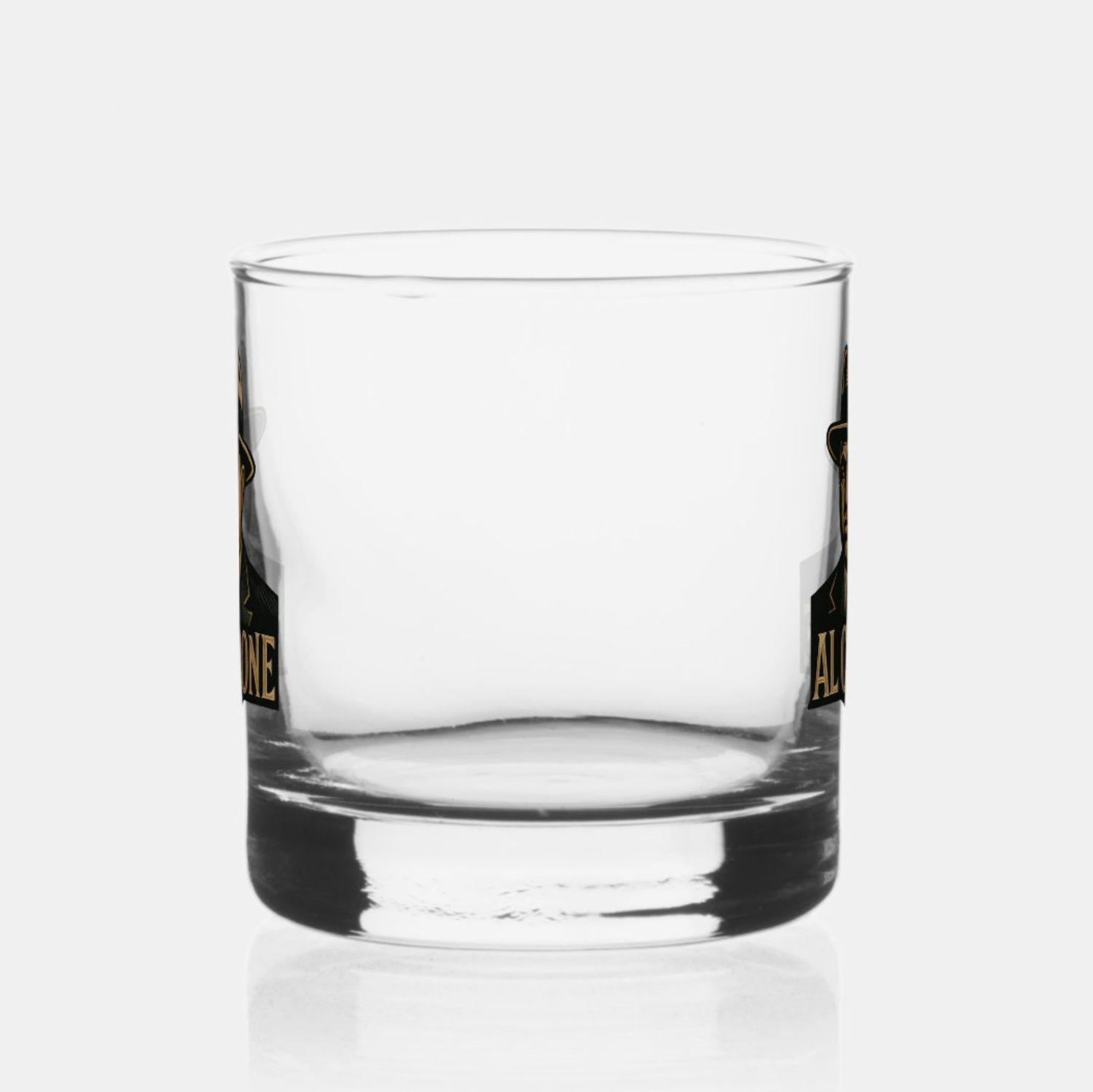 Al Capone Gangster - 12oz Whiskey Glass [Single]