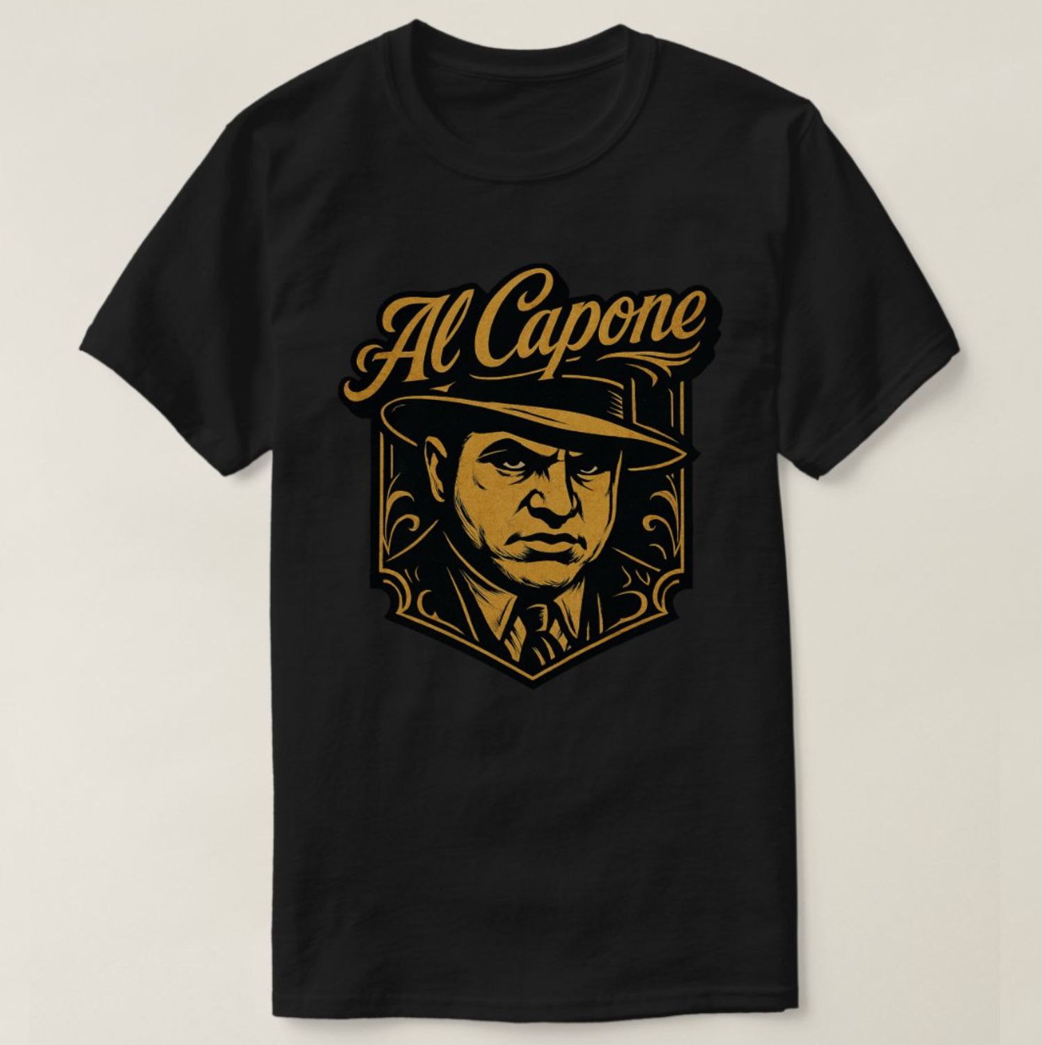 Al Capone Gangster - Mens/Womens T-Shirt