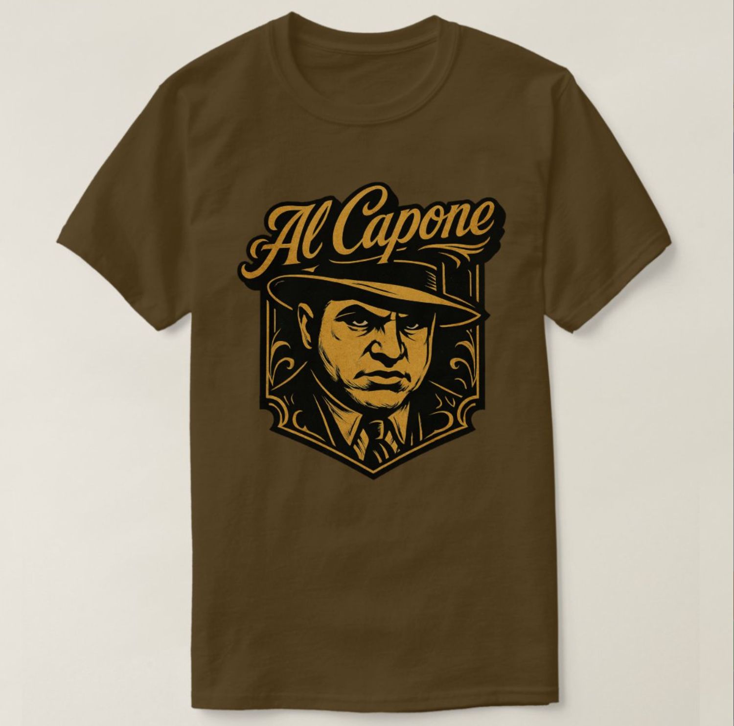 Al Capone Gangster - Mens/Womens T-Shirt