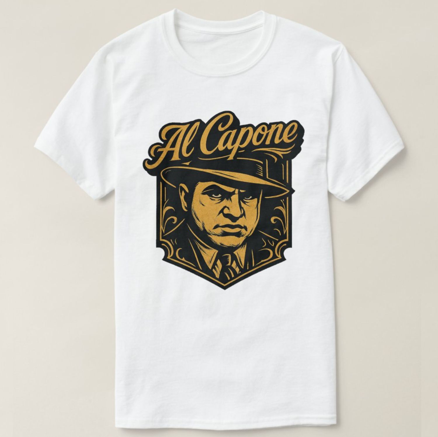 Al Capone Gangster - Mens/Womens T-Shirt