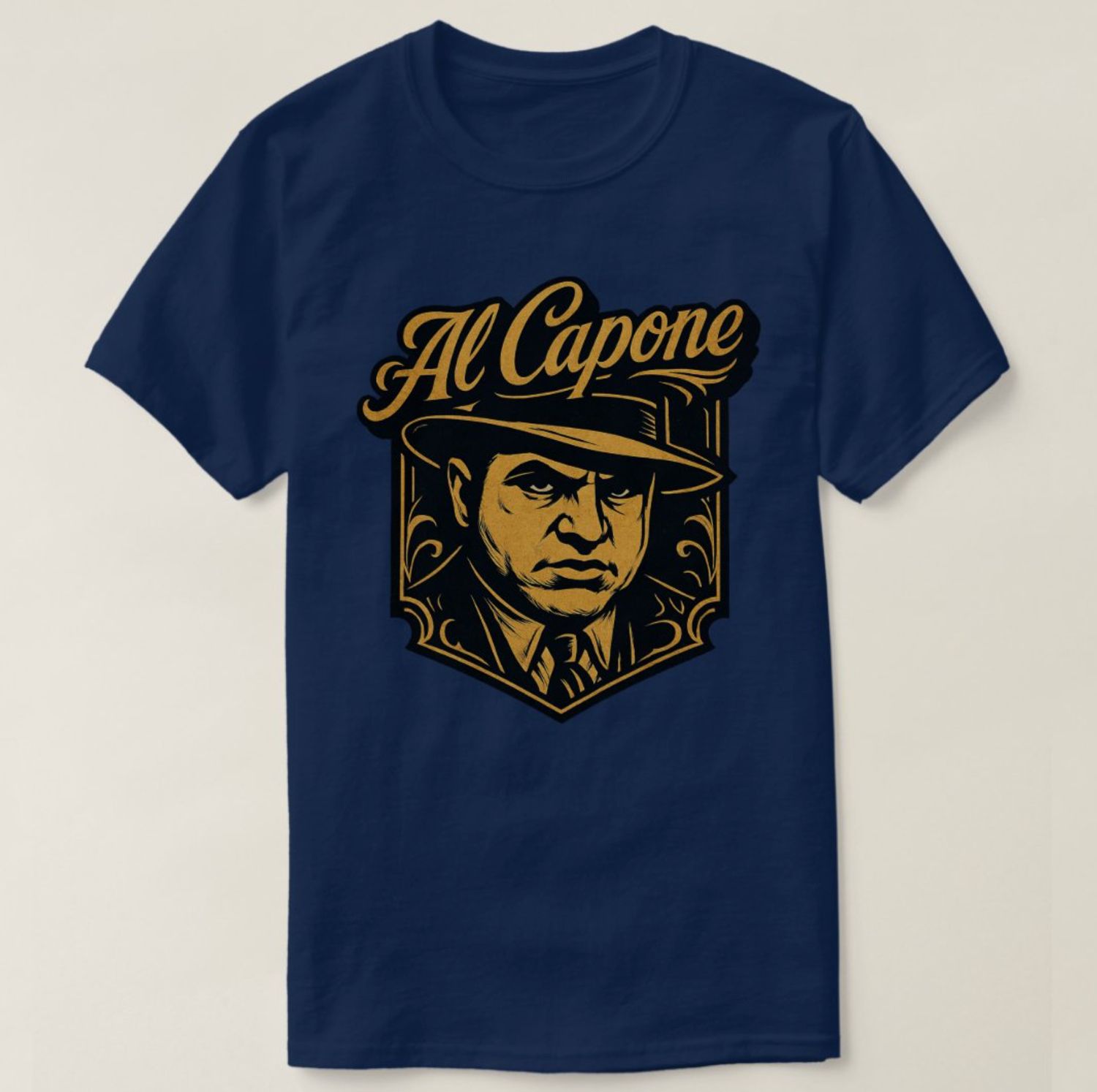 Al Capone Gangster - Mens/Womens T-Shirt