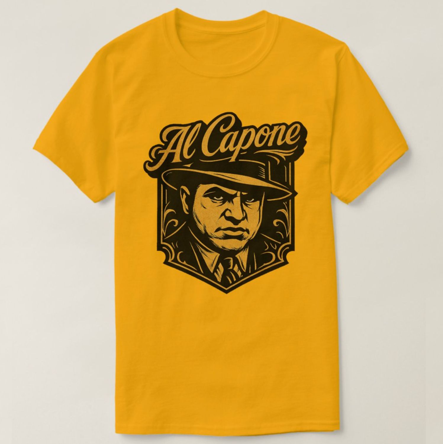 Al Capone Gangster - Mens/Womens T-Shirt