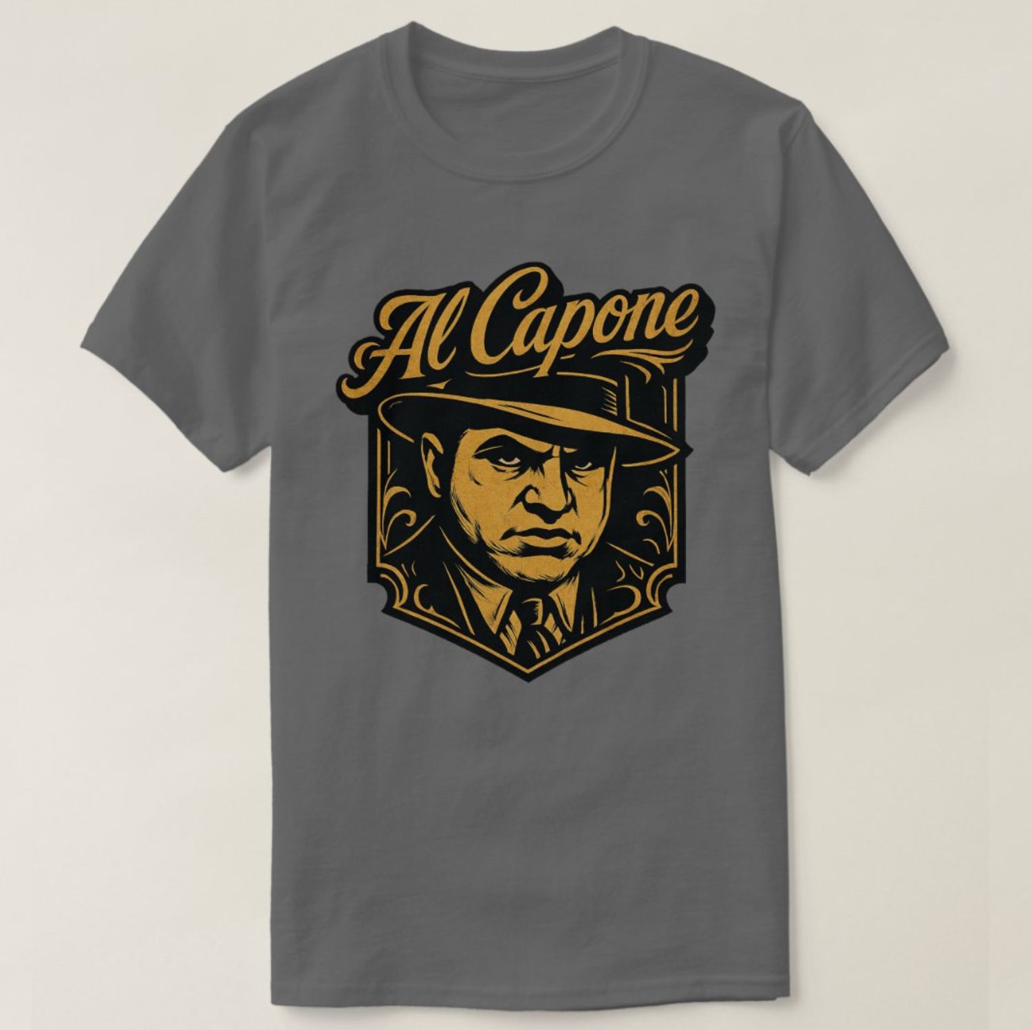 Al Capone Gangster - Mens/Womens T-Shirt