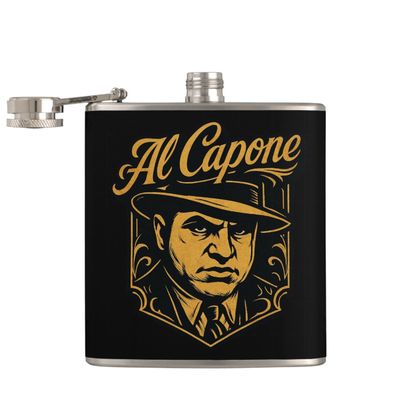 Al Capone Gangster - Hip Flask