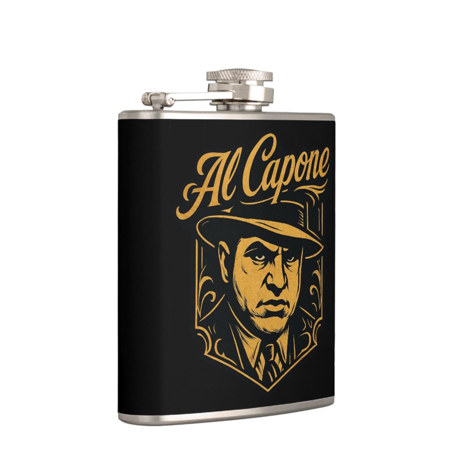 Al Capone Gangster - Hip Flask