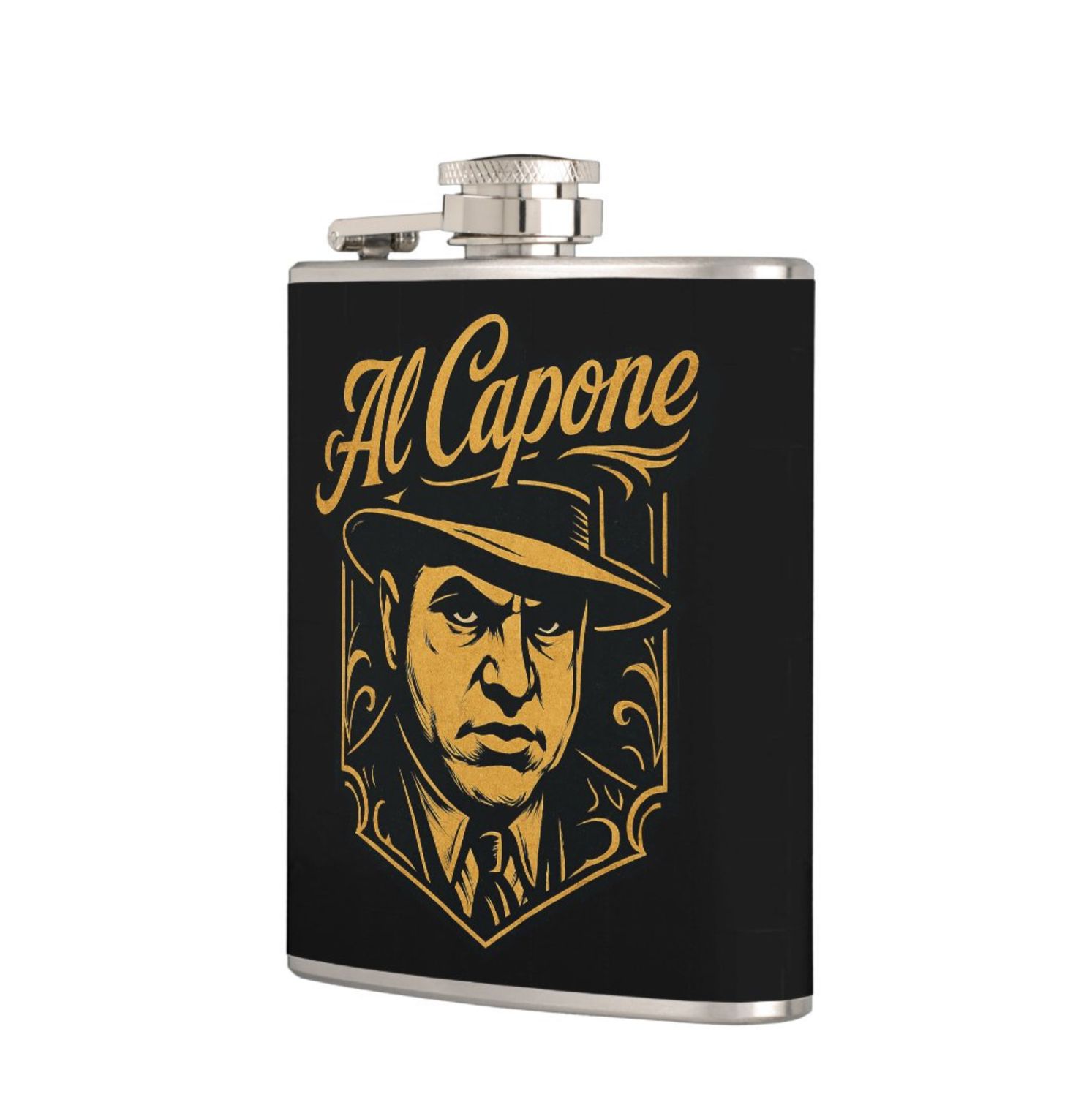 Al Capone Gangster - Hip Flask
