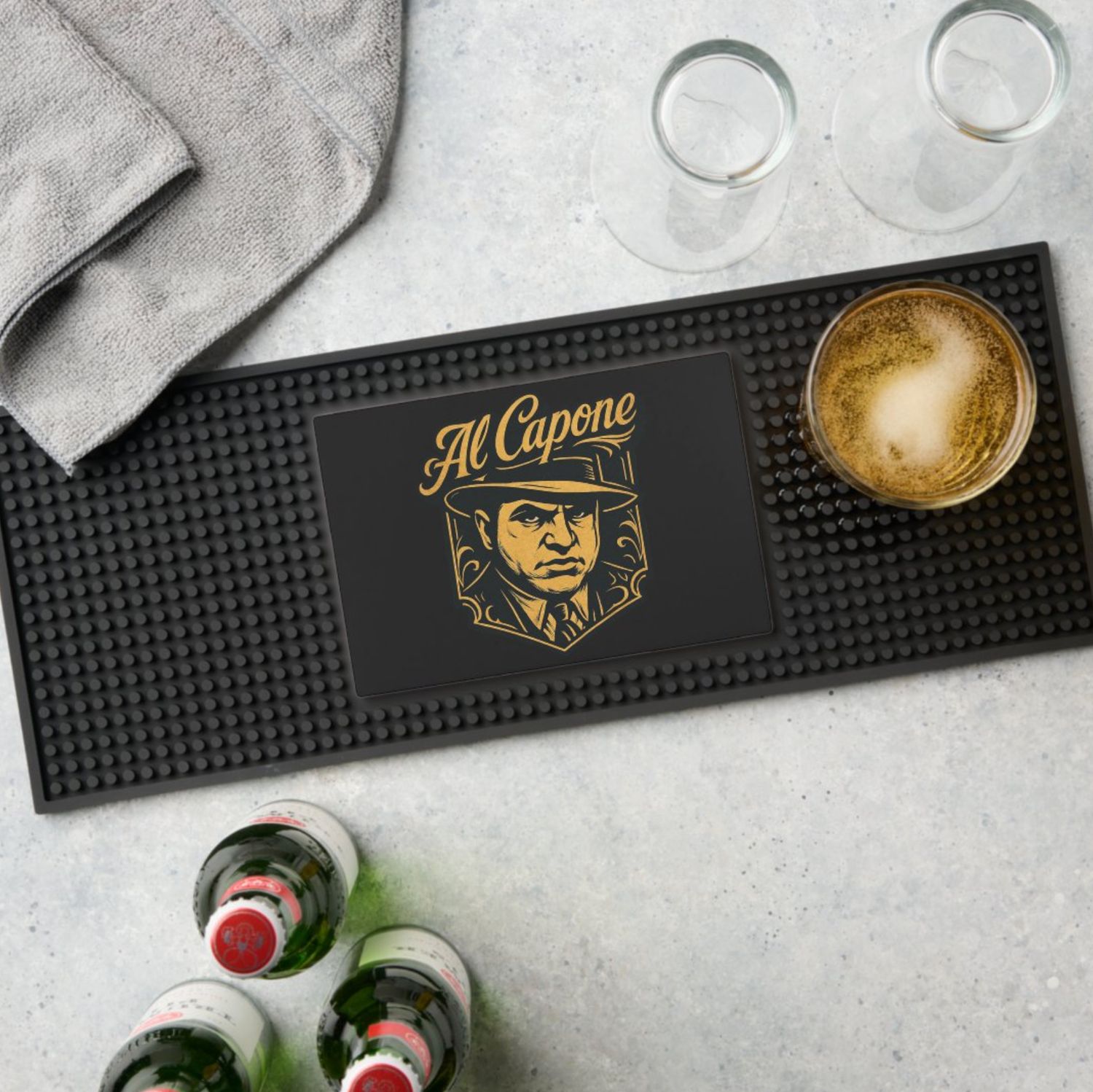 Al Capone Gangster - Bar Mat