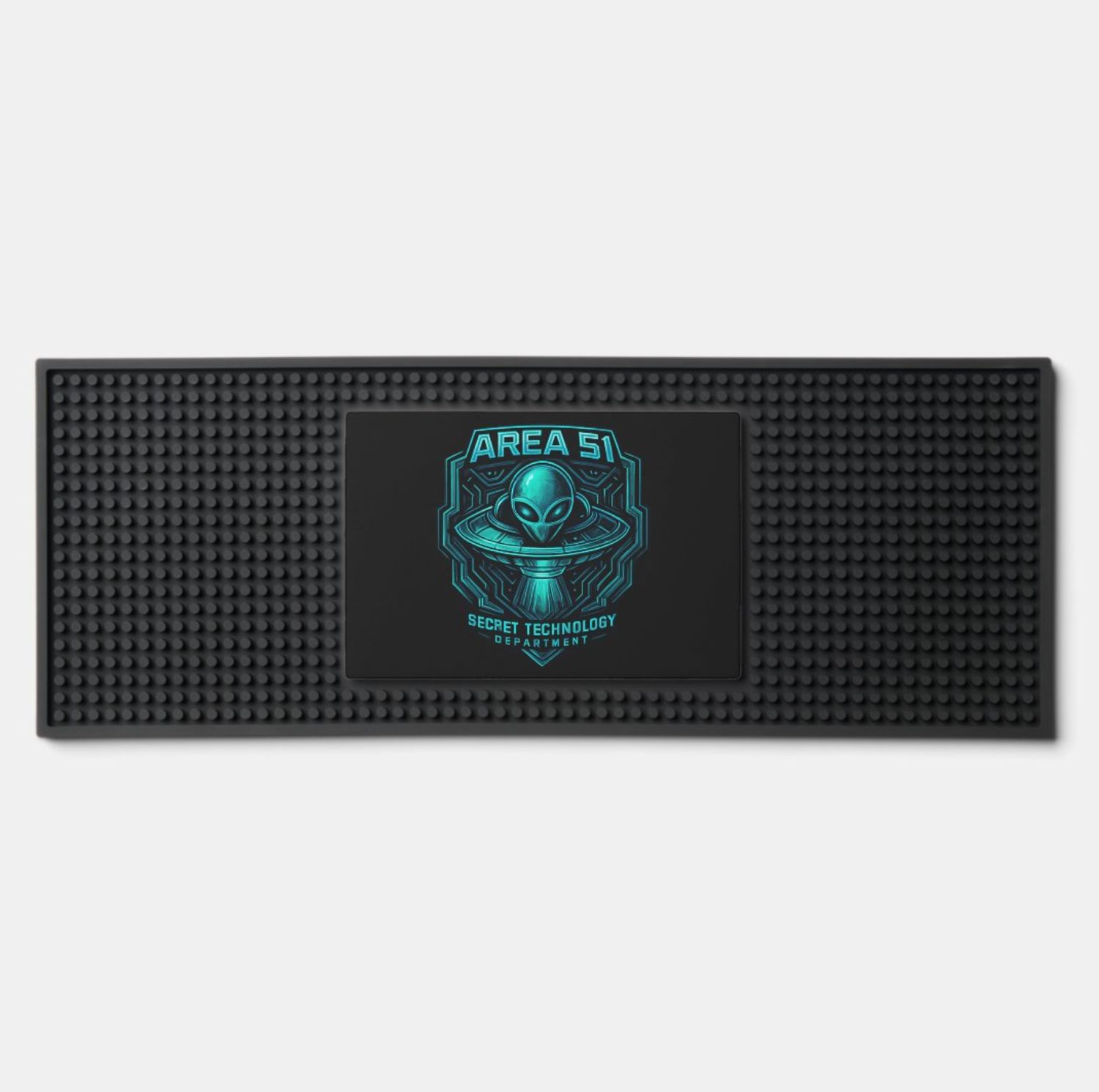 Area 51 Secret Technology Department - Bar Mat