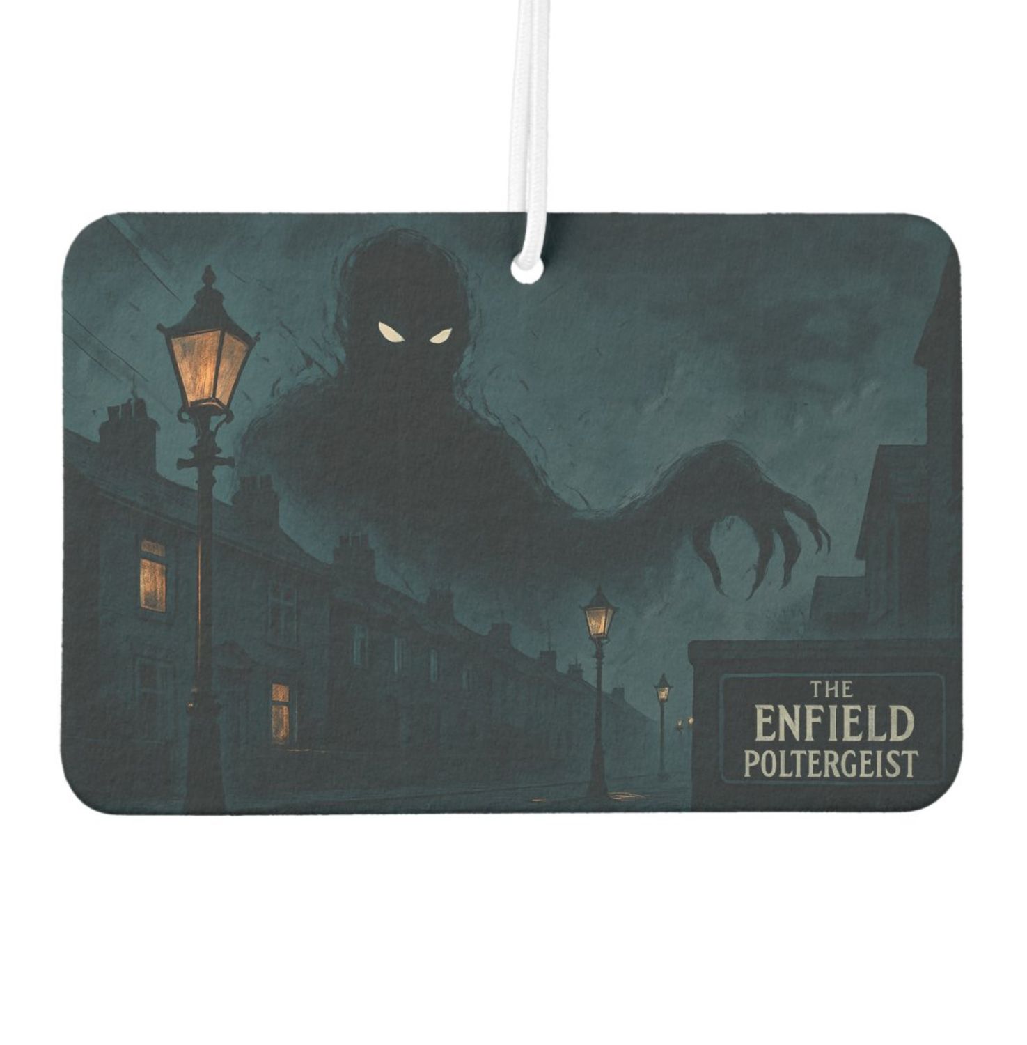 The Enfield Poltergeist Haunted Paranormal - Car Air Freshener [New Car Scent]