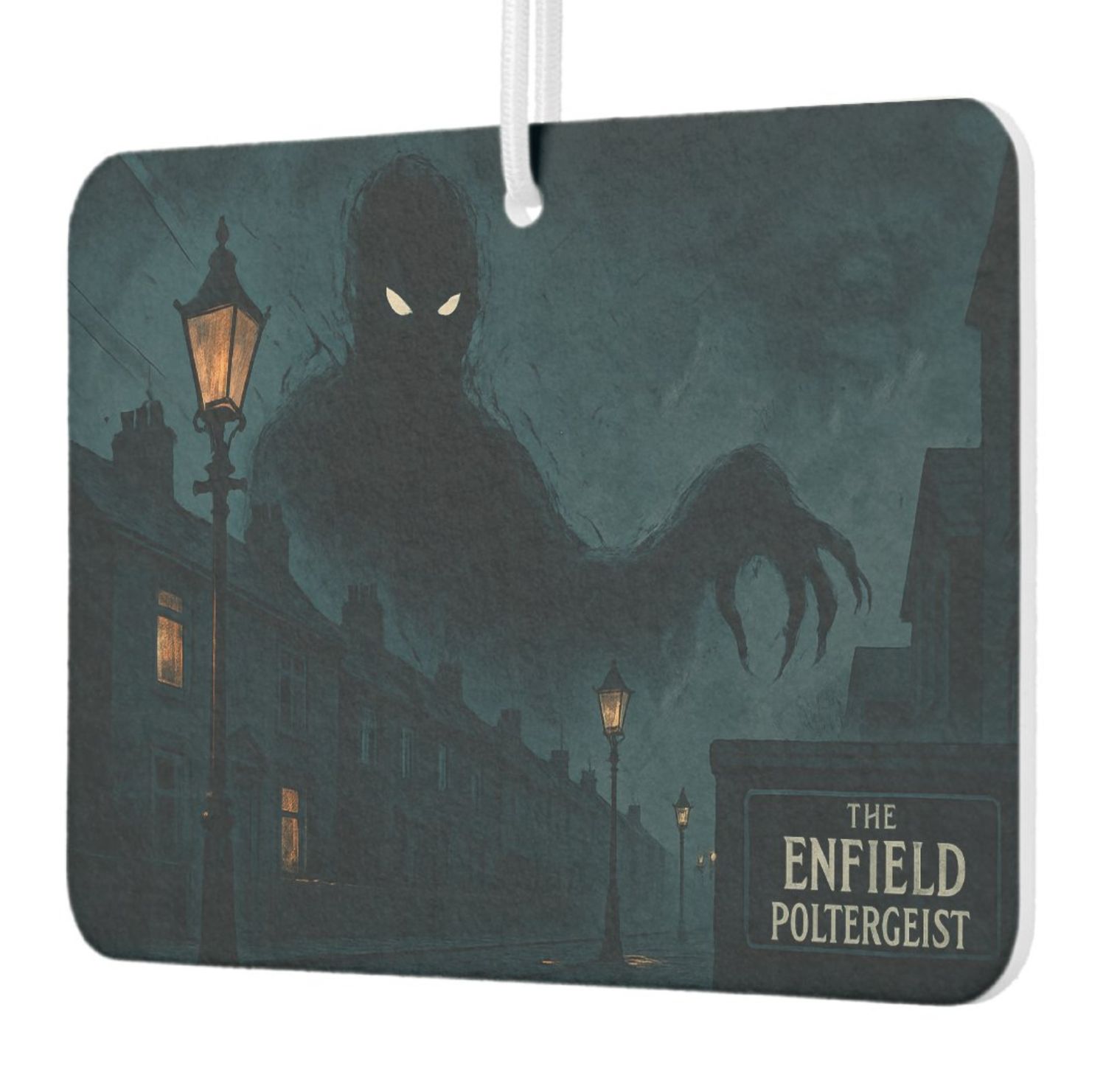 The Enfield Poltergeist Haunted Paranormal - Car Air Freshener [New Car Scent]