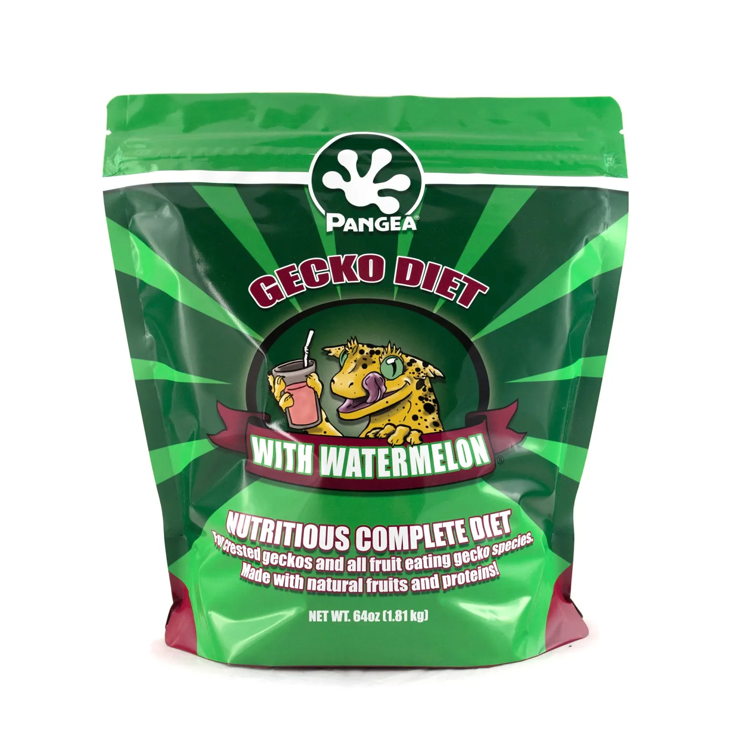 Pangea Gecko Diet with Watermelon [64oz / 4lbs / 1.81kg] Bag