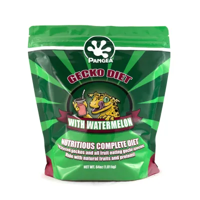 Pangea Gecko Diet with Watermelon [64oz / 4lbs / 1.81kg] Bag