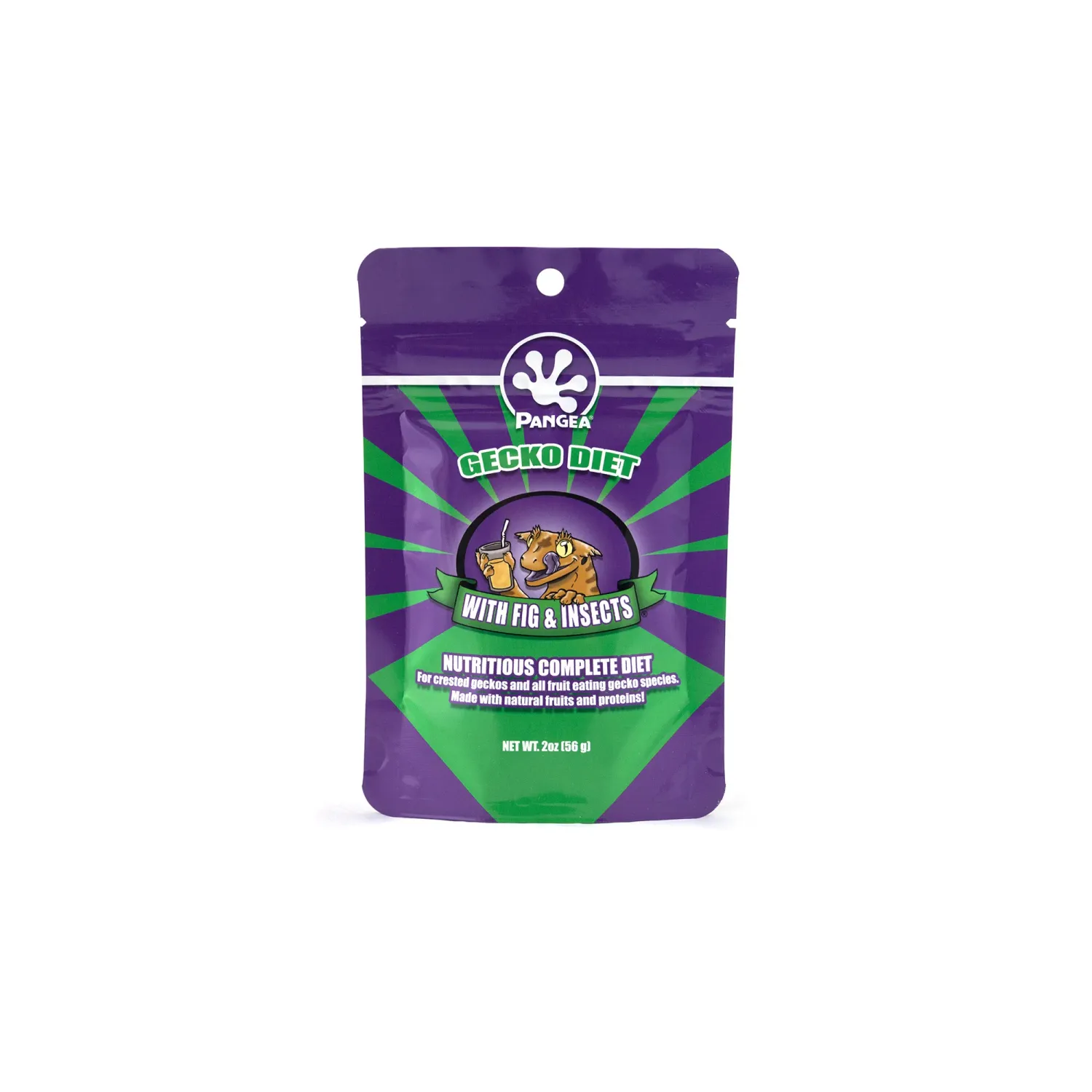 Pangea Gecko Diet with Fig &amp; Insects [2oz / 56g] Bag