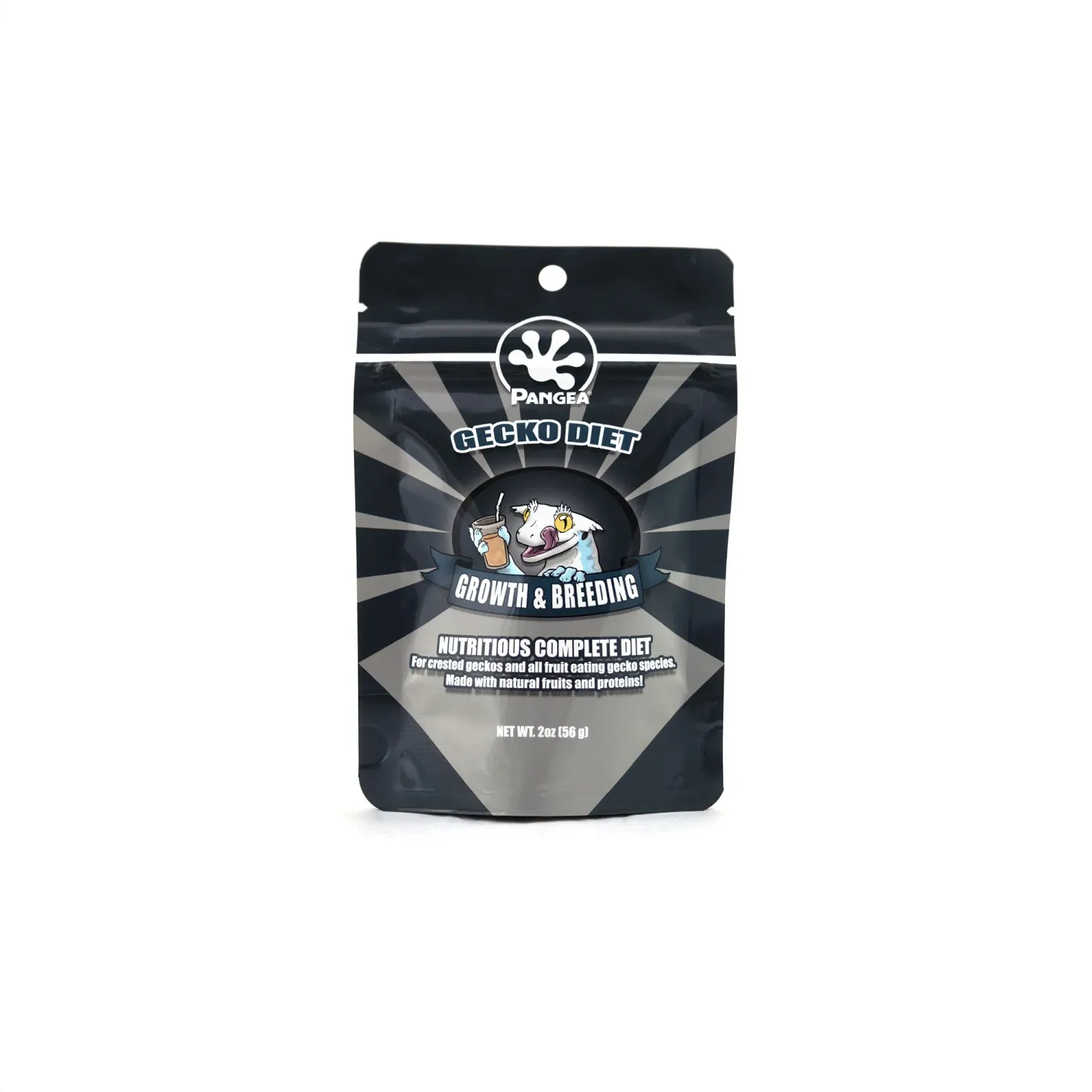 Pangea Gecko Diet: Growth &amp; Breeding Formula [2oz / 56g] Bag