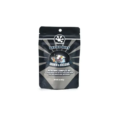 Pangea Gecko Diet: Growth &amp; Breeding Formula [2oz / 56g] Bag