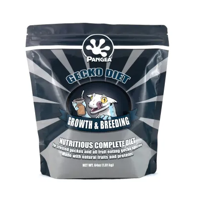 Pangea Gecko Diet: Growth &amp; Breeding Formula [64oz / 4lbs / 1.81kg] Bag