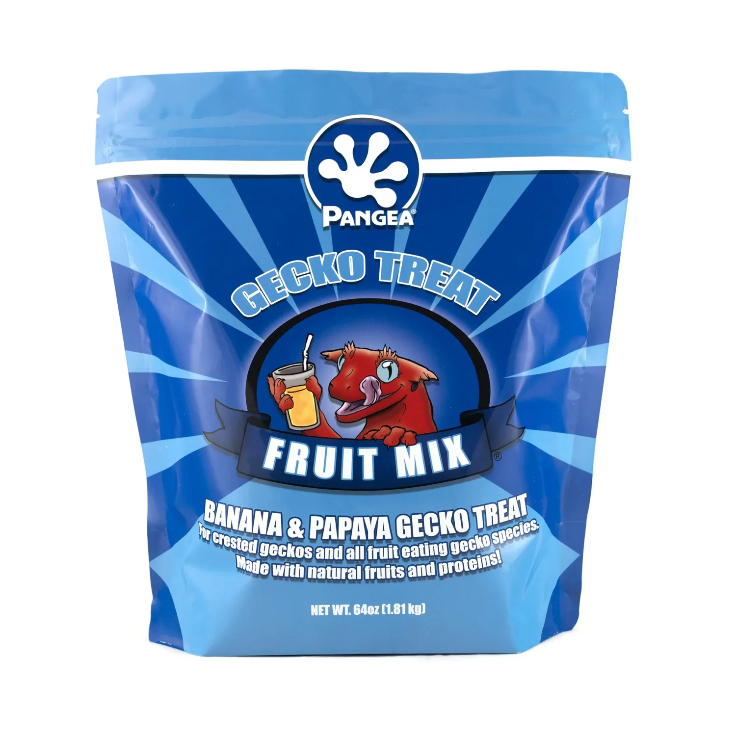 Pangea Fruit Mix Gecko Treat [64oz / 4lbs / 1.81g] Bag