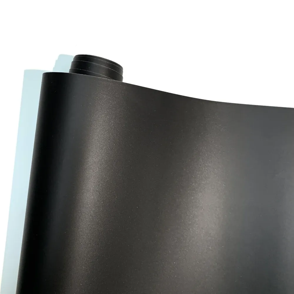 Matte Black Scratch &amp; Water-Resistant Adhesive Vinyl