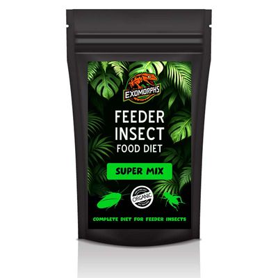 EXOMORPHS: SUPERMIX - Feeder Insect Food Diet