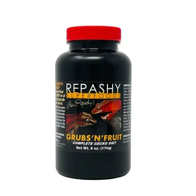 Repashy Crested Gecko Diet - Grubs &#39;N&#39; Fruit [6oz / 170g] Tub