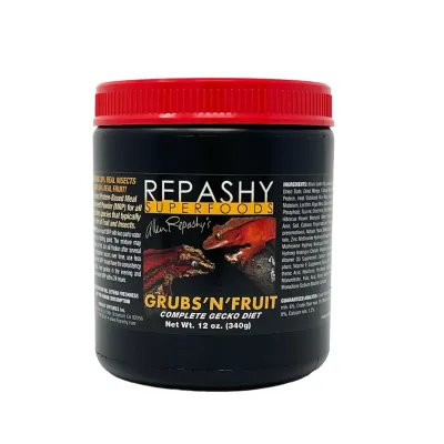 Repashy Crested Gecko Diet - Grubs &#39;N&#39; Fruit [12oz / 340g] Tub