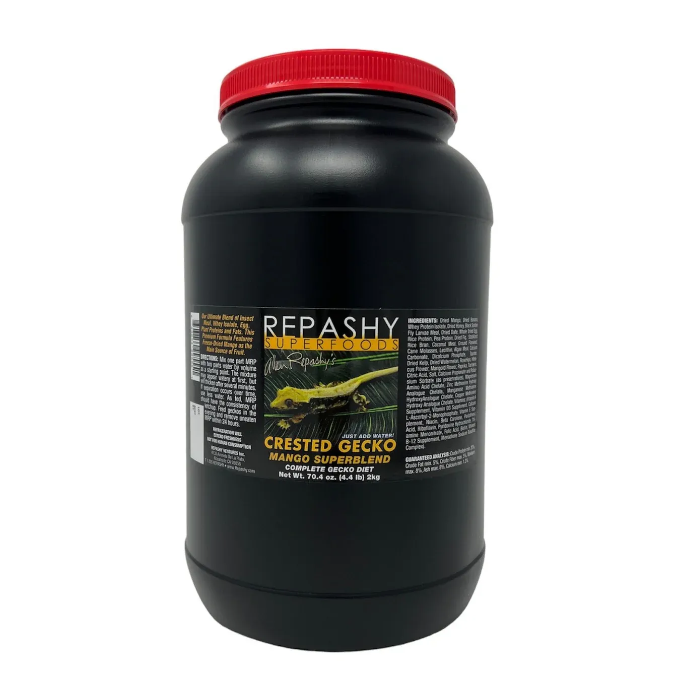 Repashy Crested Gecko Diet - Mango Superblend [4.4lbs / 2kg] Tub